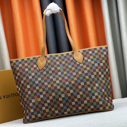 LOUIS VUITTON TRAVEL BAG NEVEREVERFULL MULTICOLOR 42CM N00191