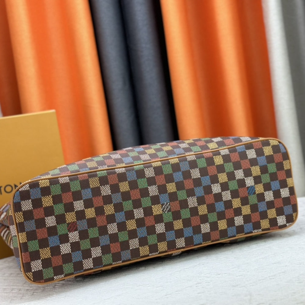 LOUIS VUITTON TRAVEL BAG NEVEREVERFULL MULTICOLOR 42CM N00191