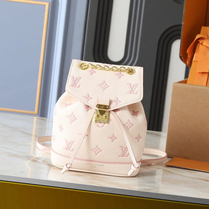 LOUIS VUITTON NANO NOÉ BACKPACK BICOLOR EDEN 19CM M13656