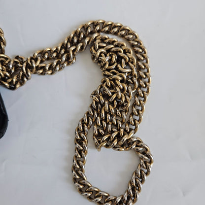 Gucci GG Marmont Chevron Quilted Wallet on Chain