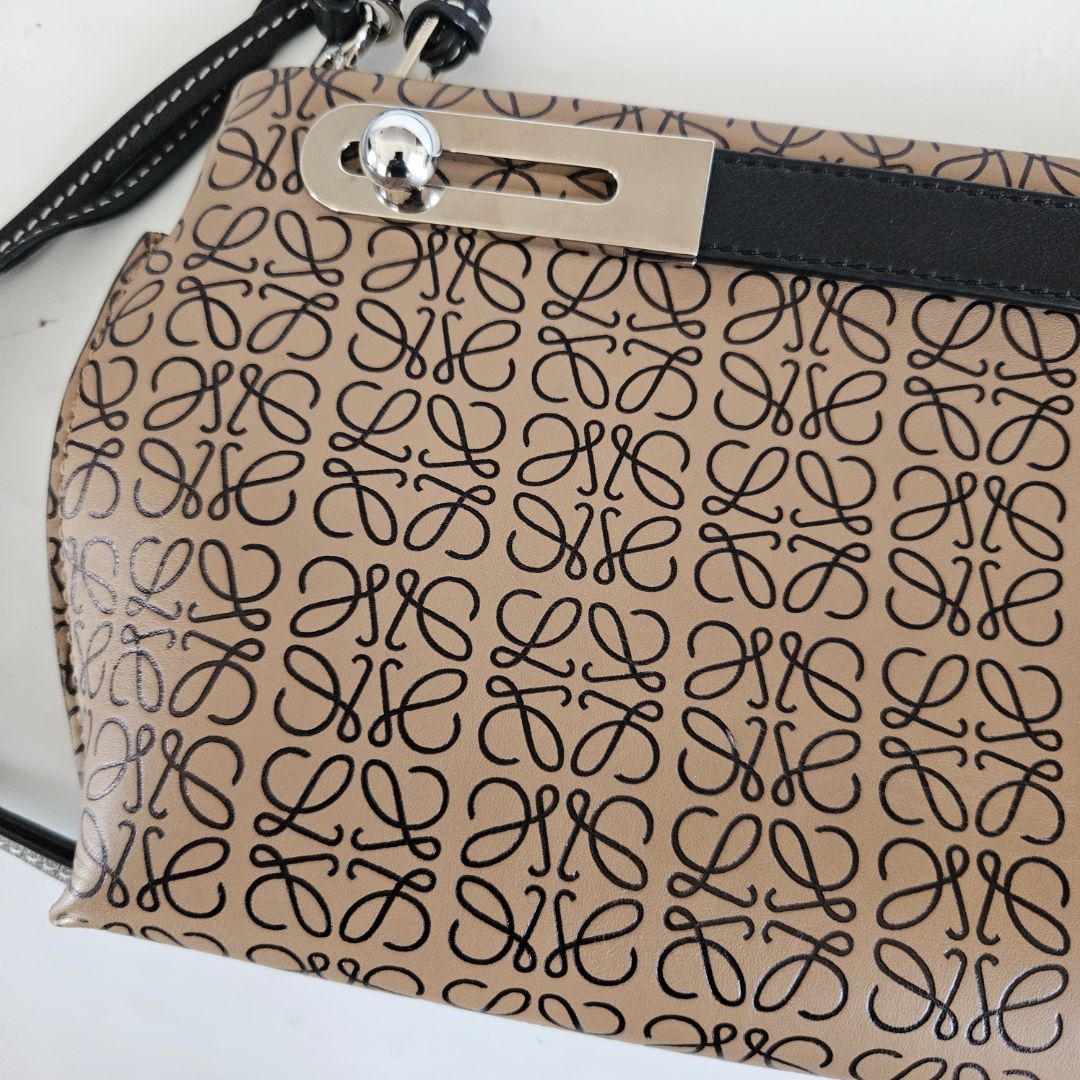 Loewe Black Leather Small Missy Shoulder Bag