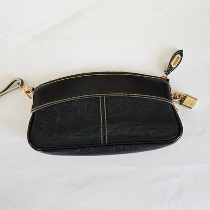 Louis Vuitton Black Suhali Lockit Clutch bag