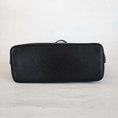 Gucci Black Leather Tote Small Bag