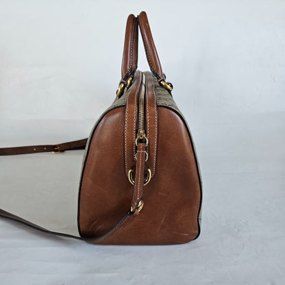 Gucci GG Supreme Monogram Boston Bag