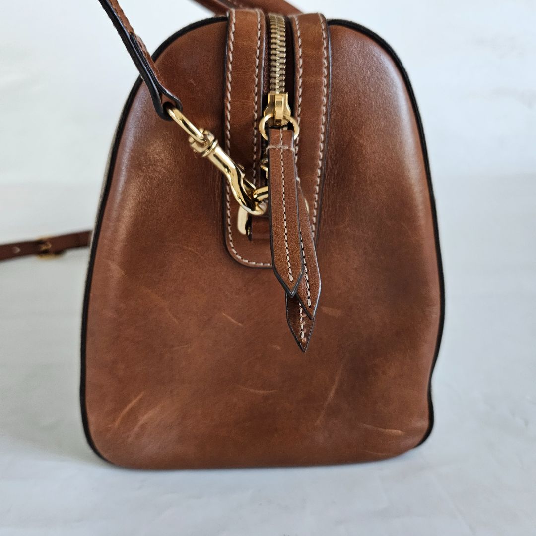 Gucci GG Supreme Monogram Boston Bag