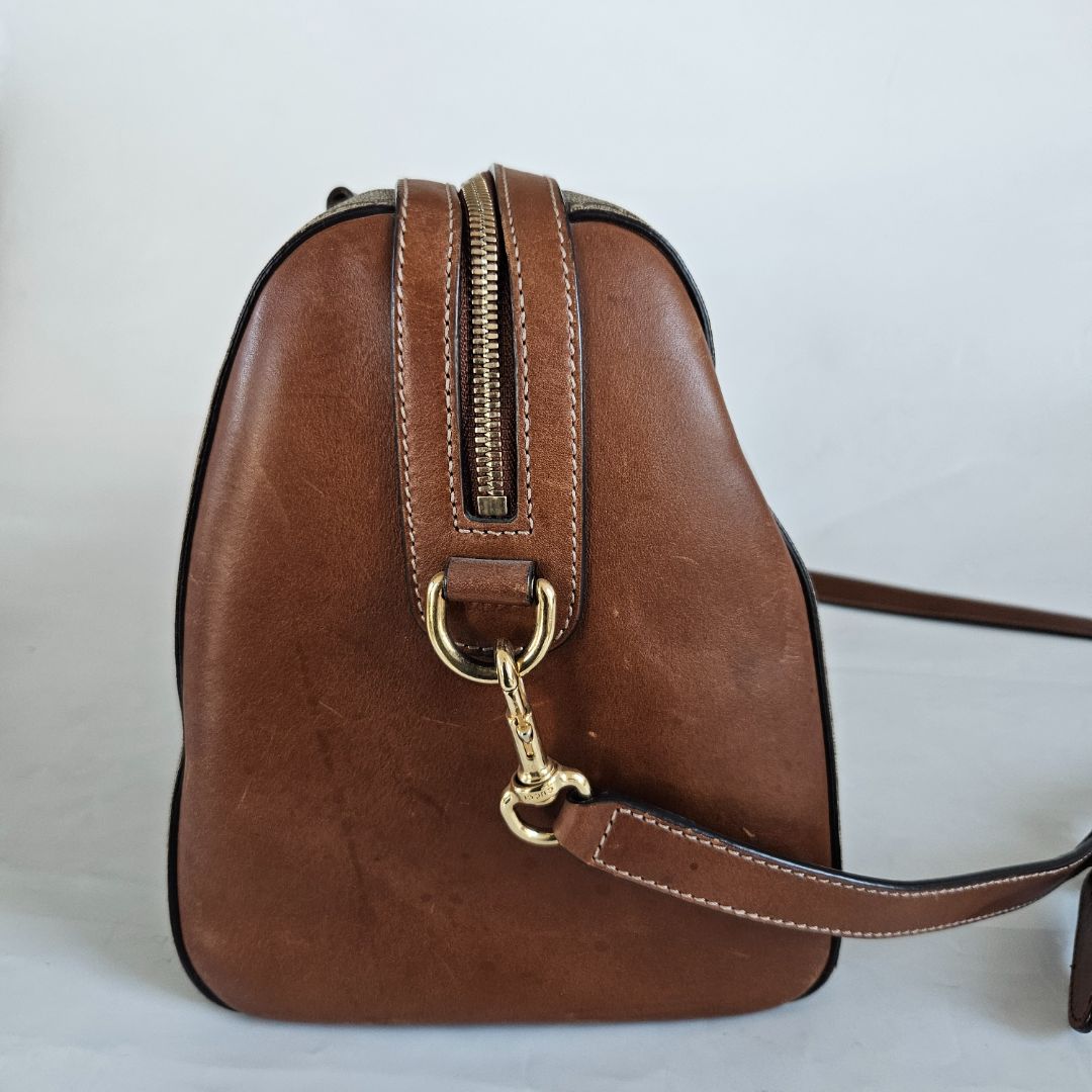 Gucci GG Supreme Monogram Boston Bag