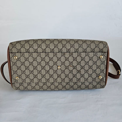 Gucci GG Supreme Monogram Boston Bag