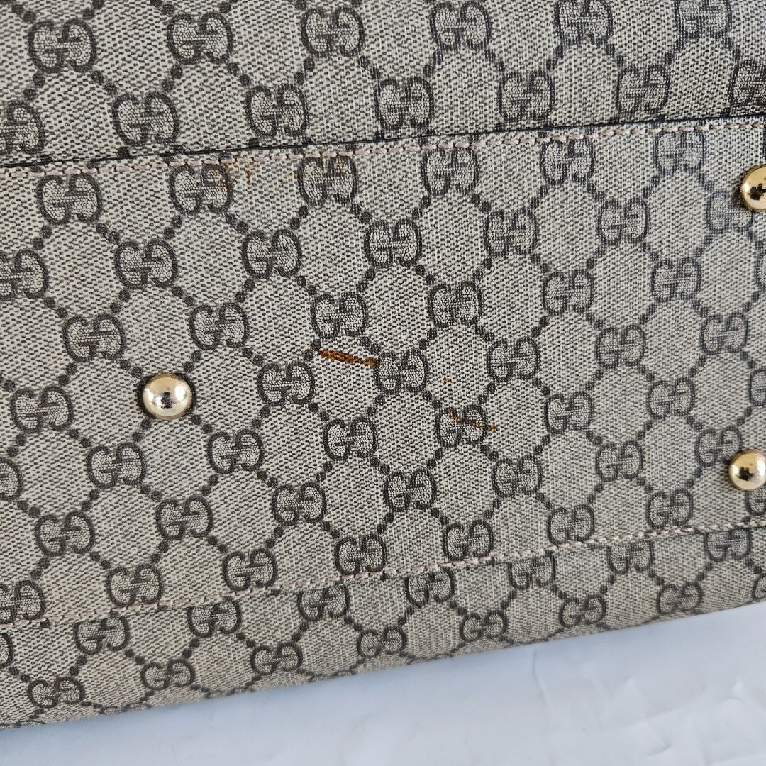 Gucci GG Supreme Monogram Boston Bag