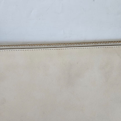 Fendi Roma Beige Clutch