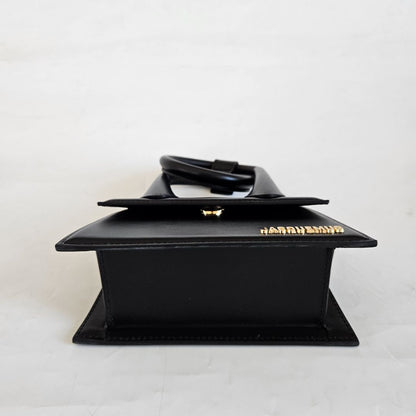 Jacquemus Le Chiquito Noeud Tote Black Bag