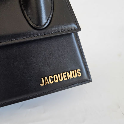 Jacquemus Le Chiquito Noeud Tote Black Bag