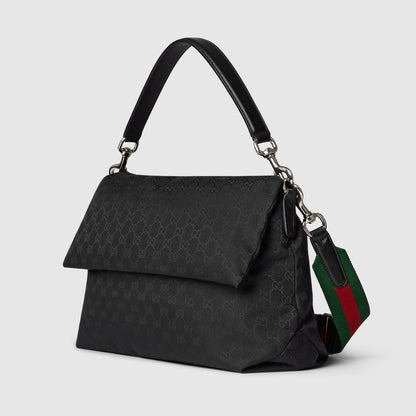 GUCCI  Medium GG crossbody bag with Web