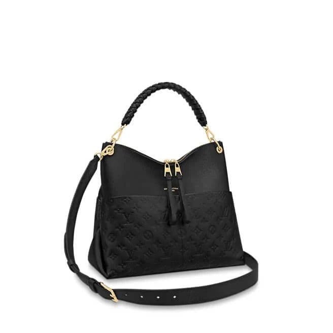 Louis Vuitton MAIDA HOBO MONOGRAM EMPREINTE LEATHER IN BLACK