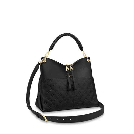 Louis Vuitton MAIDA HOBO MONOGRAM EMPREINTE LEATHER IN BLACK