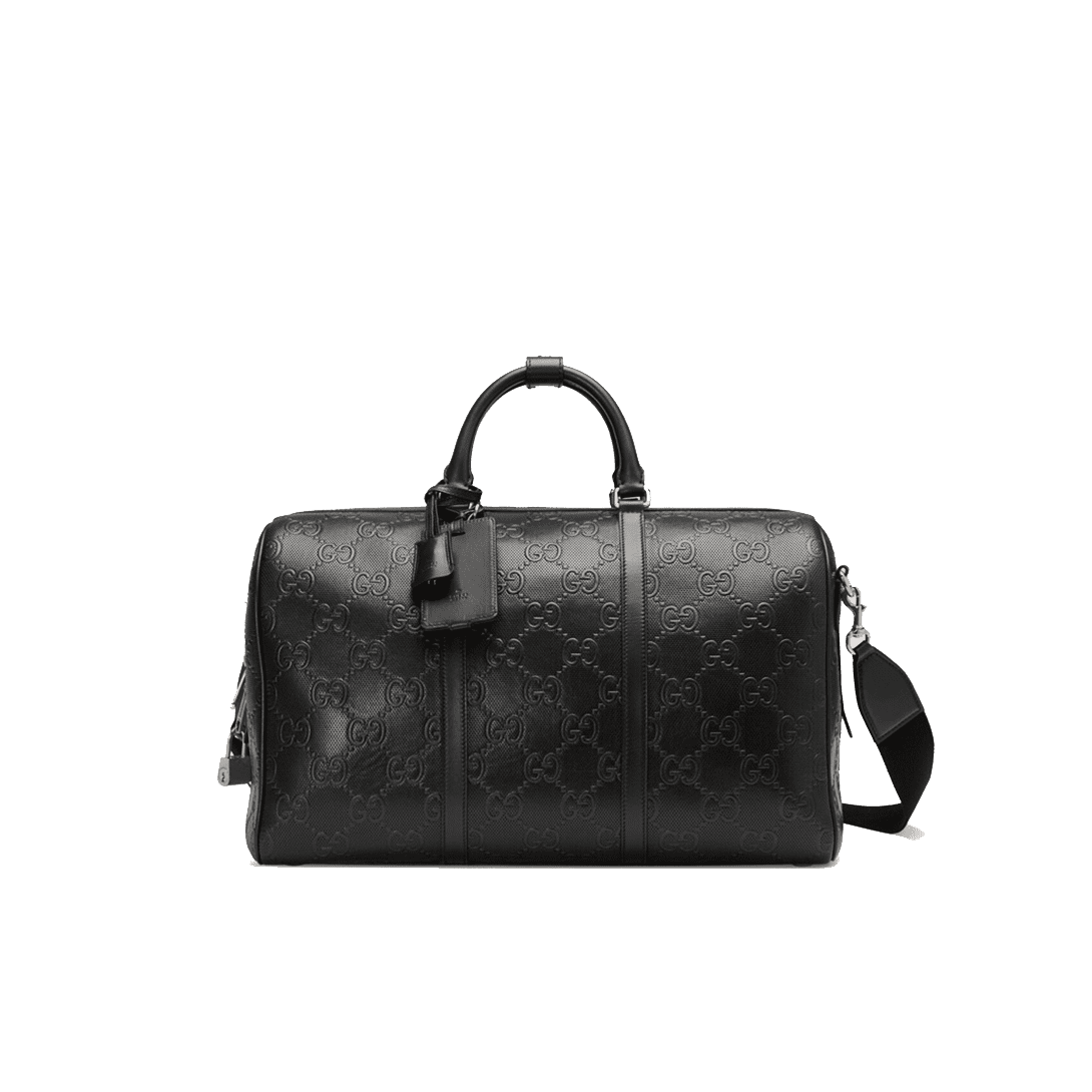 Gucci GG Embossed Duffle Bag