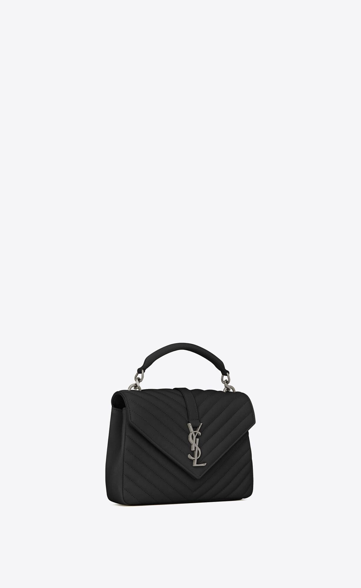 Saint Laurent College Medium In Matelasse Leather
