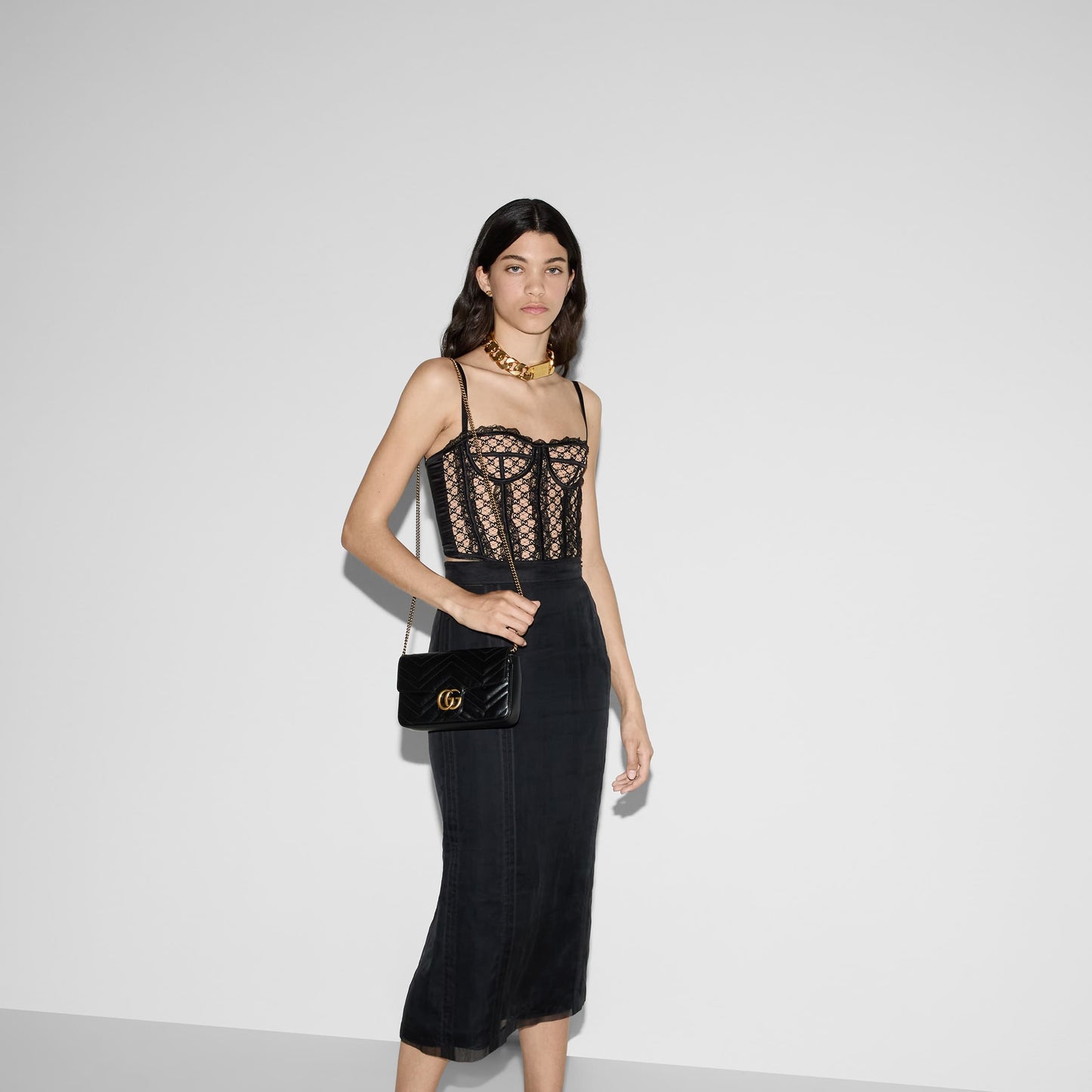 GUCCI GG Marmont super mini bag