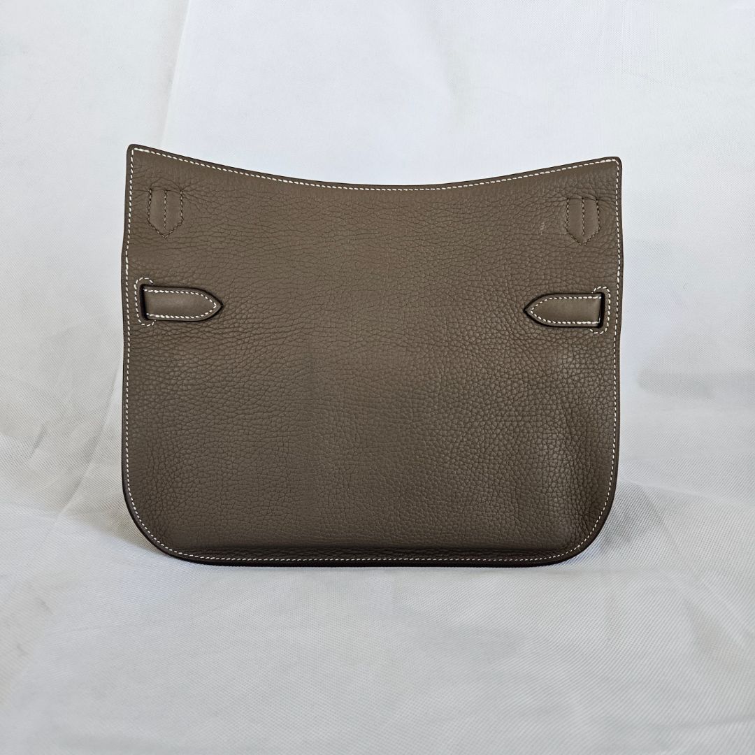 Hermès Jypsiere 28 Etoupe Togo Leather