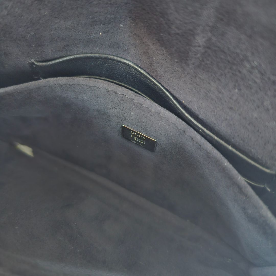 Fendi Monster Micro Leather Baguette bag