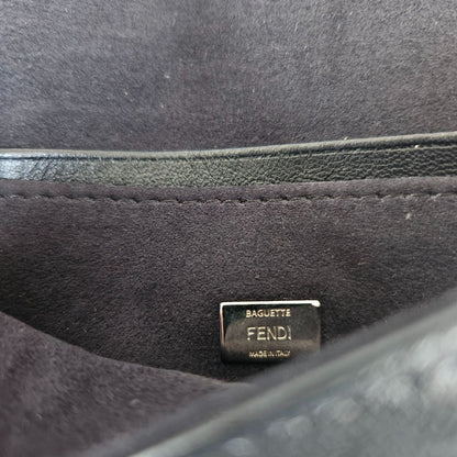 Fendi Monster Micro Leather Baguette bag