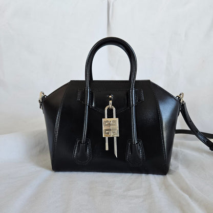 Givenchy Small Black Antigona Shoulder Bag