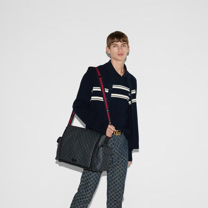 GUCCI Supreme baby changing bag
