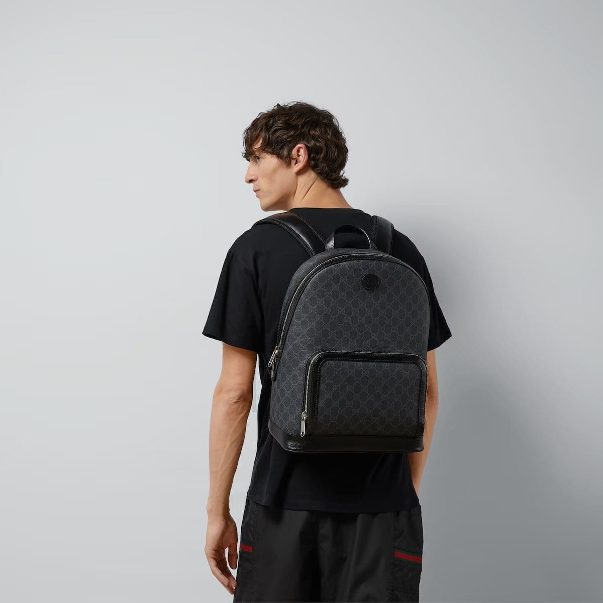 GUCCI BACKPACK WITH INTERLOCKING GG