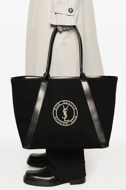 Saint Laurent RIVE GAUCHE tote bag in canvas