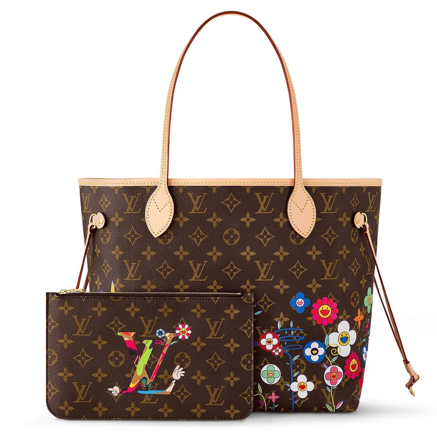 Louis Vuitton M13271 LV x TM Neverfull MM