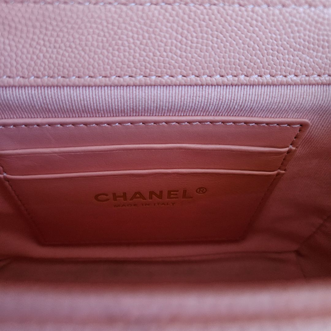 Chanel quilted CC GHW chain shoulder bag 2 way vanity crossbody bag