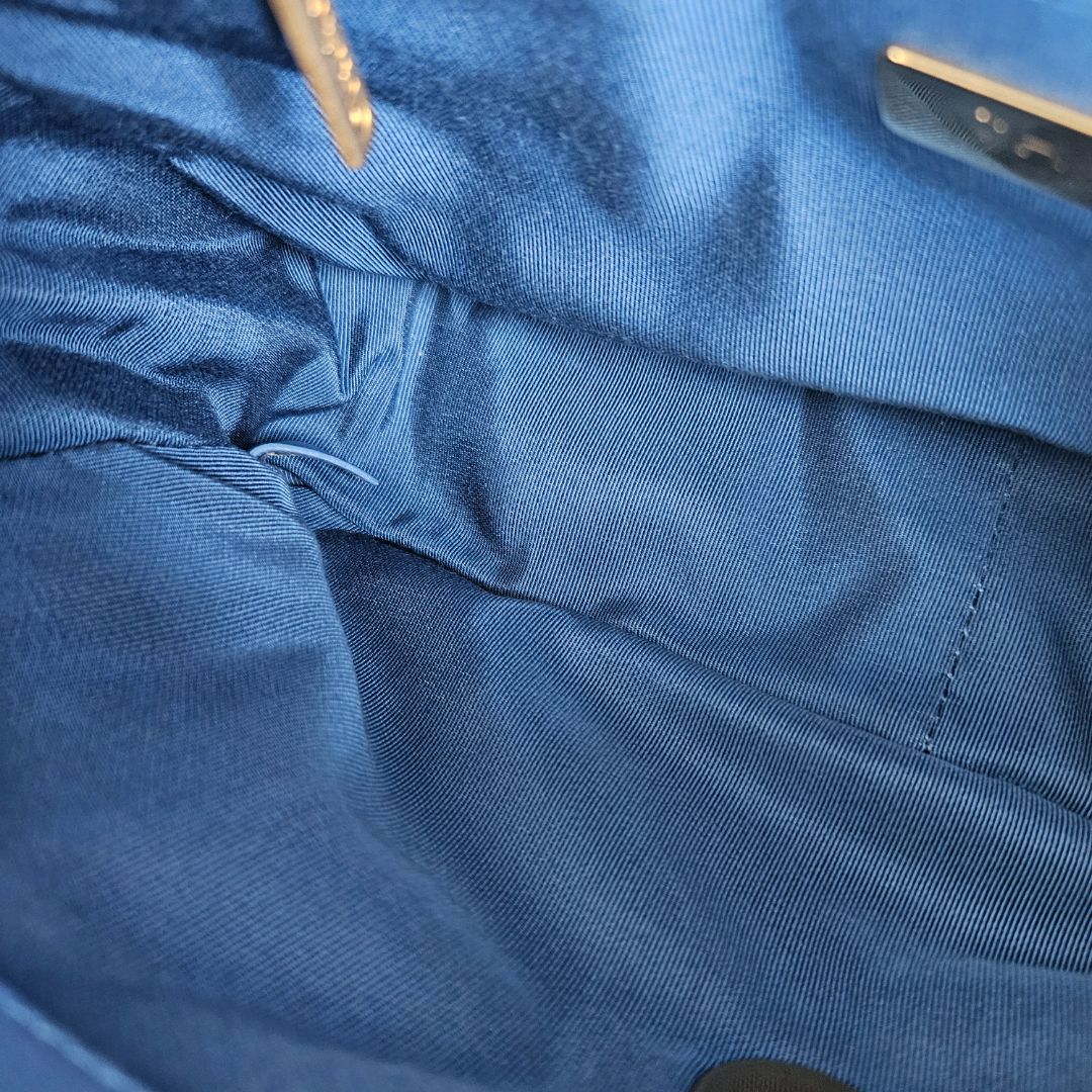 Chanel Blue Quilted Leather Small 19 Flap Bag