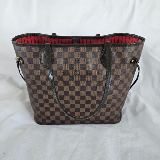 Louis Vuitton damier neverfull MM tote bag