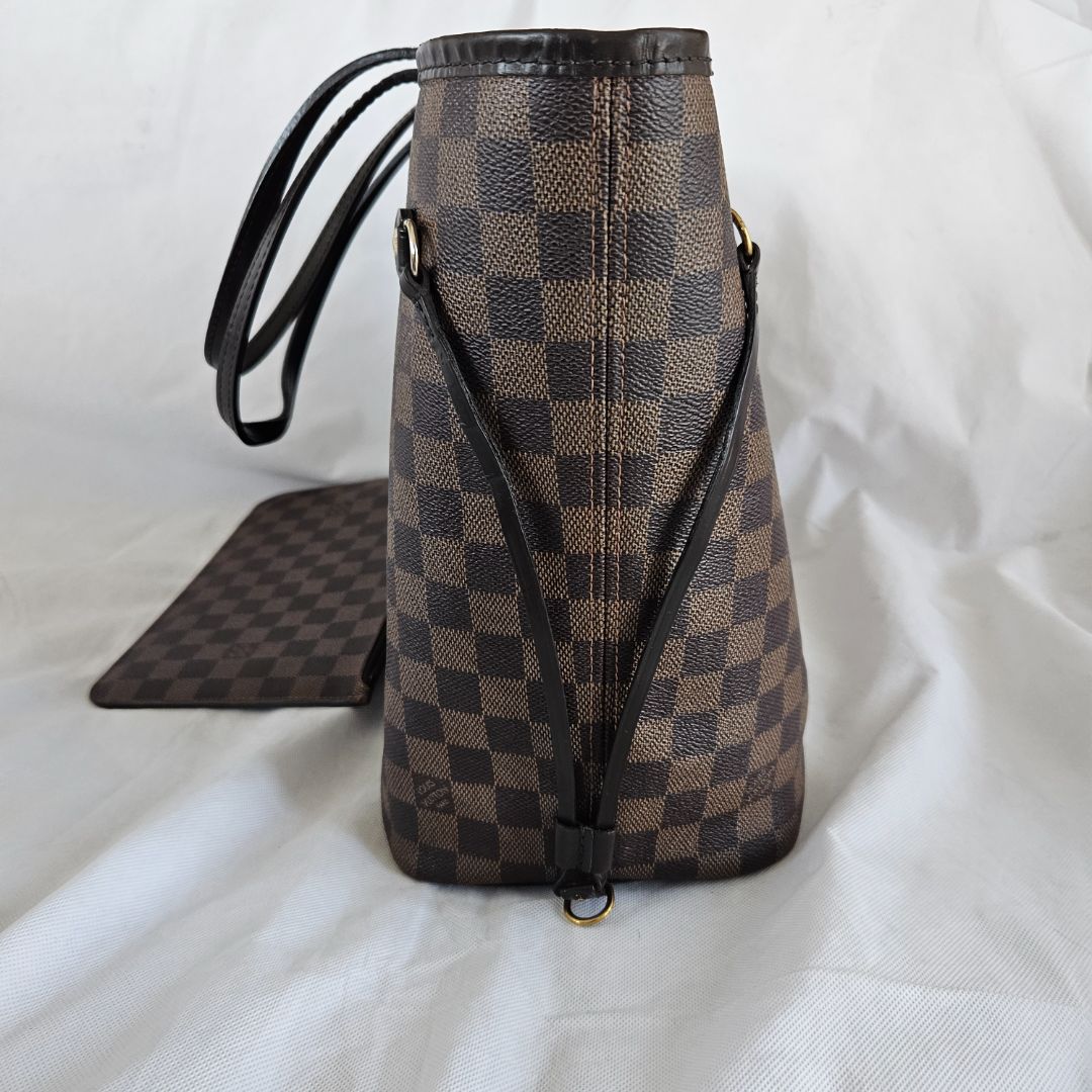 Louis Vuitton damier neverfull MM tote bag