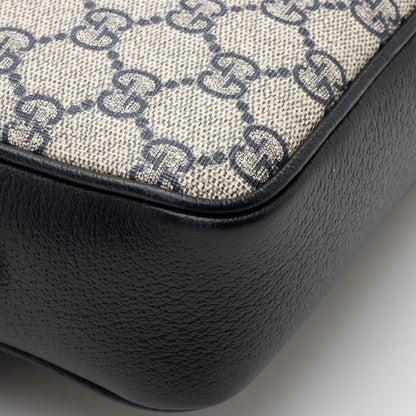 Gucci GG Supreme Ophidia Studded Web Flap Small Messenger