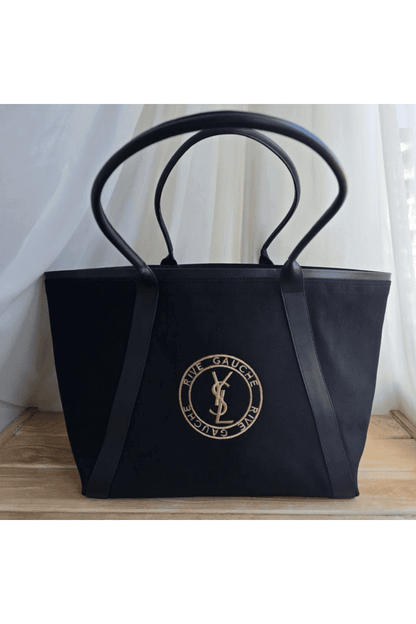 Saint Laurent RIVE GAUCHE tote bag in canvas