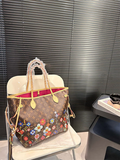 Louis Vuitton M13271 LV x TM Neverfull MM