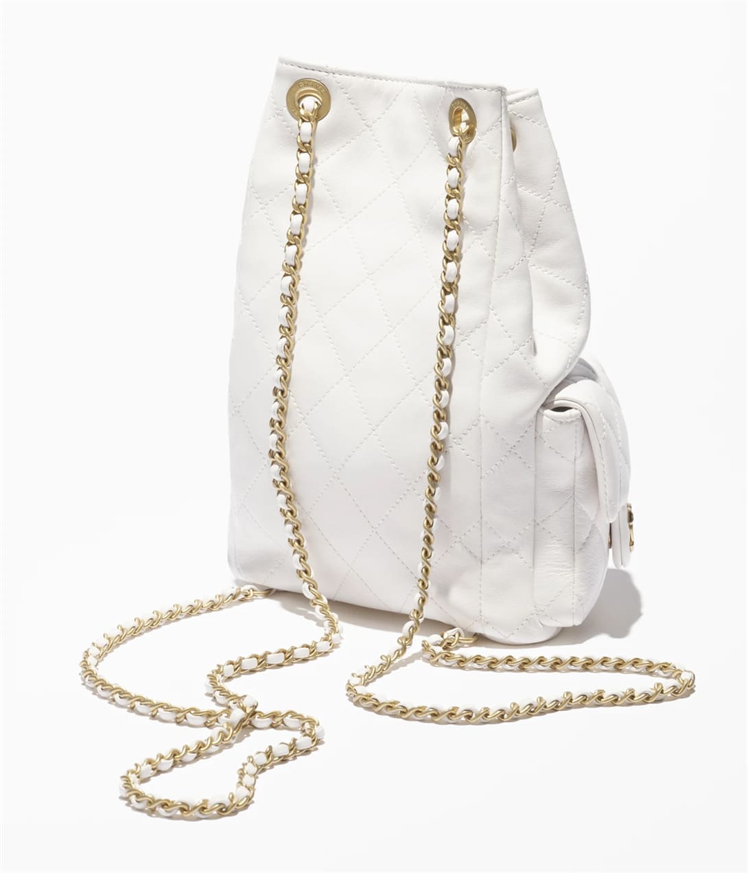 Chanel Cruise 2024/25 Backpack(White)