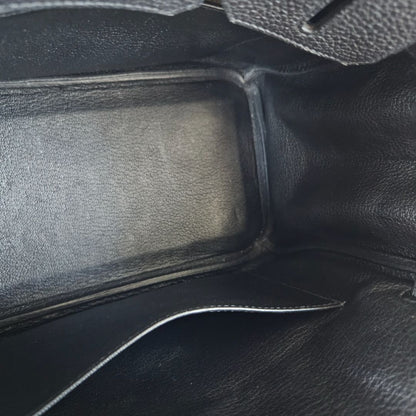 Hermès 25 Birkin Black Togo Leather with Rose Gold Hardware