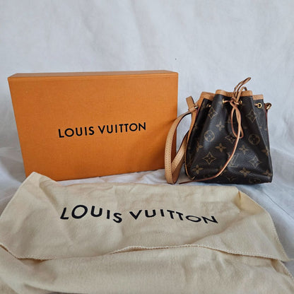 Louis Vuitton Monogram Canvas Nano Noe Bag