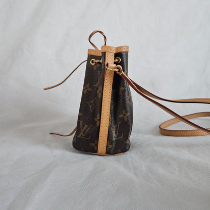 Louis Vuitton Monogram Canvas Nano Noe Bag