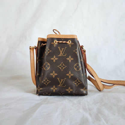 Louis Vuitton Monogram Canvas Nano Noe Bag