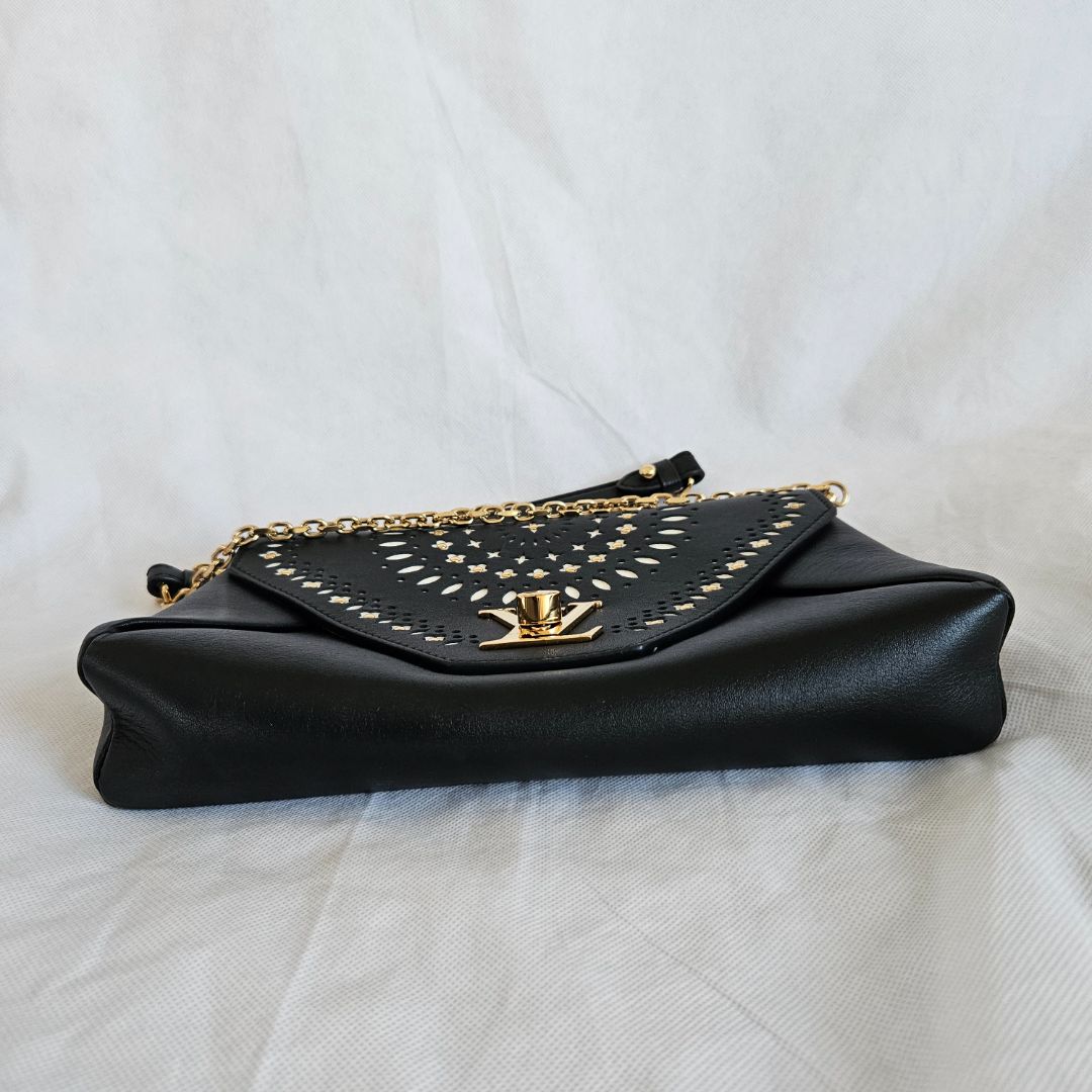 Louis Vuitton Limited Edition Love Note Peroforated Stud Flower Bag