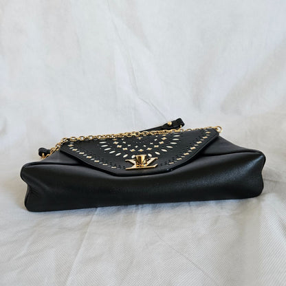 Louis Vuitton Limited Edition Love Note Peroforated Stud Flower Bag