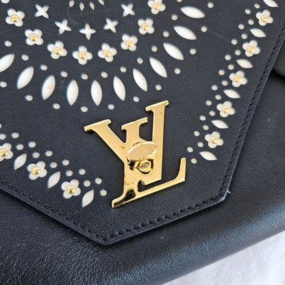 Louis Vuitton Limited Edition Love Note Peroforated Stud Flower Bag