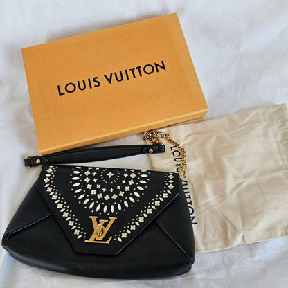 Louis Vuitton Limited Edition Love Note Peroforated Stud Flower Bag