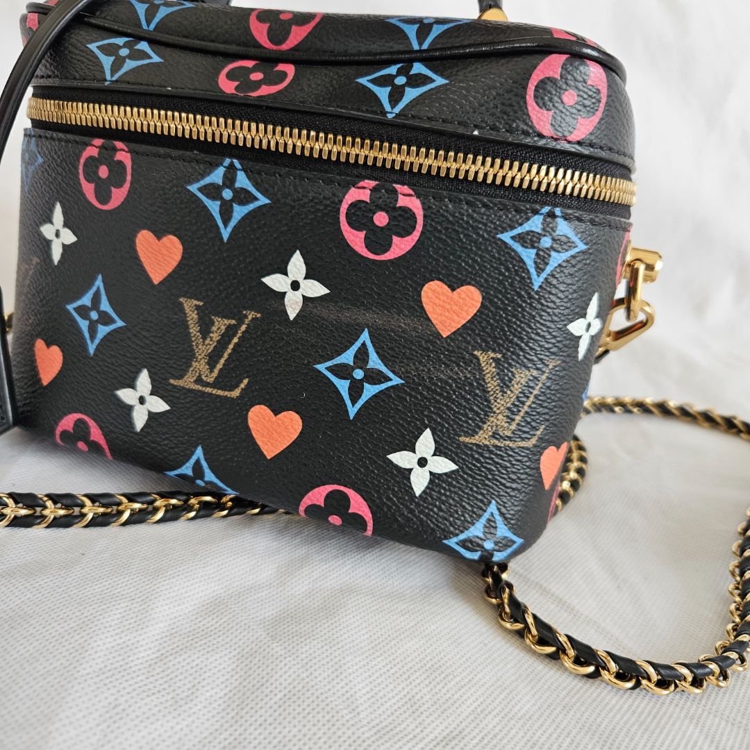 Louis Vuitton Multicolor Game On Monogram Canvas Vanity PM Bag