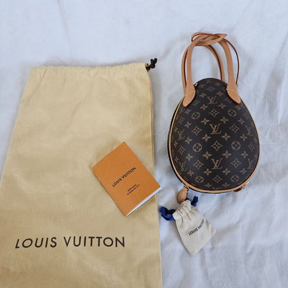 Louis Vuitton Monogram Canvas and Leather Egg Bag