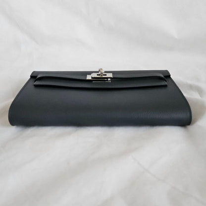 Hermès Kelly To Go Veau Evercolor in Gris Misty