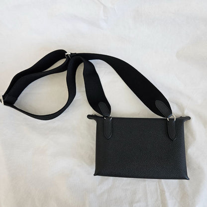 Hermès Videpoches Noir Togo Leather