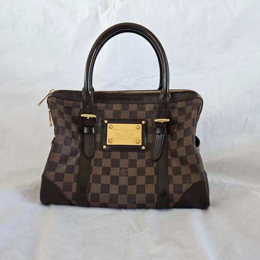 Louis Vuitton Damier Ebene Canvas Berkley Shoulder Bag